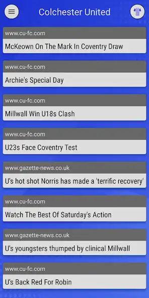 Play EFN Unofficial Colchester Utd as an online game EFN Unofficial Colchester Utd with UptoPlay