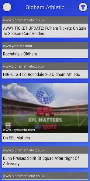 Play EFN Unofficial Oldham Athletic as an online game EFN Unofficial Oldham Athletic with UptoPlay