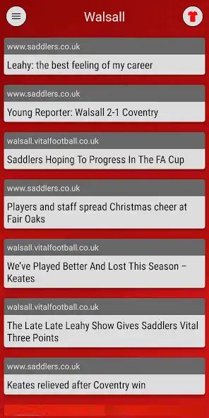 Play EFN - Unofficial Walsall FC as an online game EFN - Unofficial Walsall FC with UptoPlay