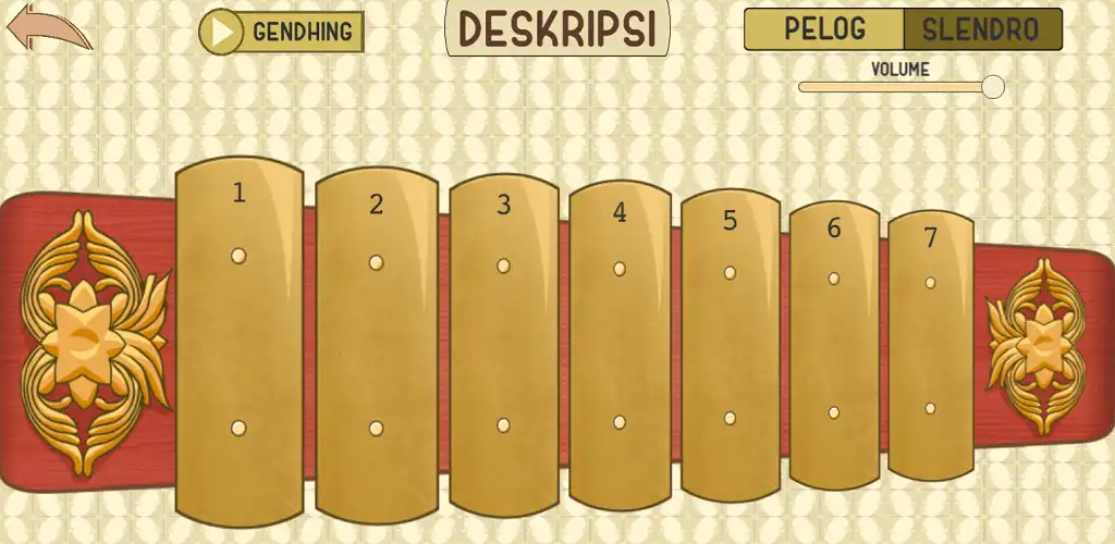 Play E-Gamelan - Virtual Javanese Gamelan as an online game E-Gamelan - Virtual Javanese Gamelan with UptoPlay