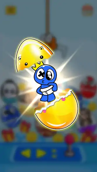 Play Egg Catch: Claw Machine as an online game Egg Catch: Claw Machine with UptoPlay