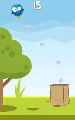 Play EggDrop FREE one finger arcade