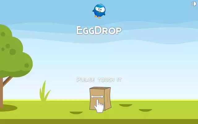 Play EggDrop FREE one finger arcade