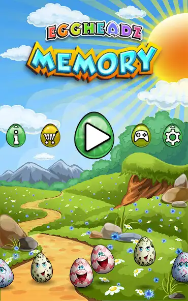 Play Eggheadz Memory Match Free  and enjoy Eggheadz Memory Match Free with UptoPlay