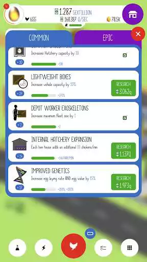 Play Egg, Inc. as an online game Egg, Inc. with UptoPlay