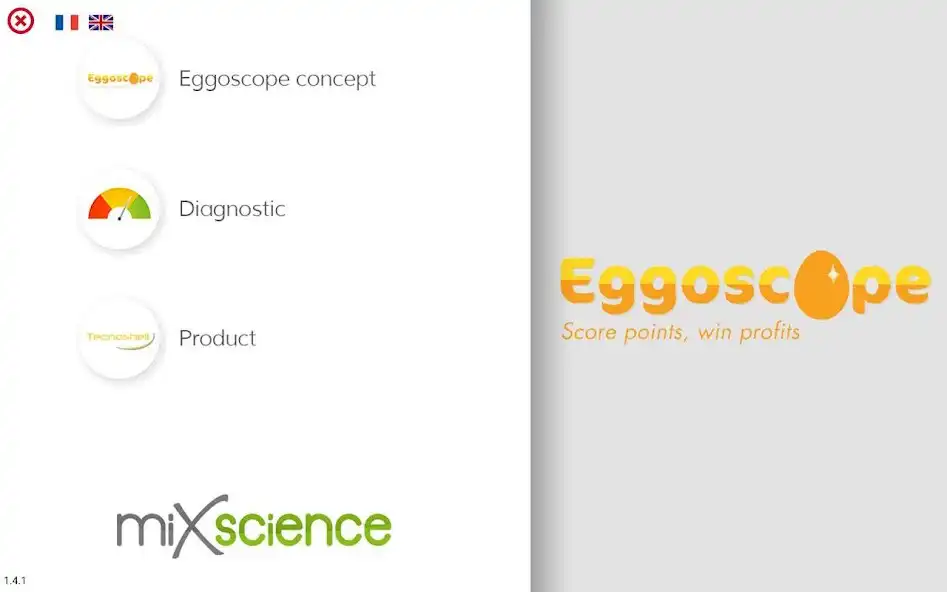 Play Eggoscope as an online game Eggoscope with UptoPlay