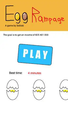 Play Egg Rampage - Tap Money Clicker Game  and enjoy Egg Rampage - Tap Money Clicker Game with UptoPlay