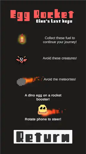 Play Egg Rocket Endless Runner as an online game Egg Rocket Endless Runner with UptoPlay