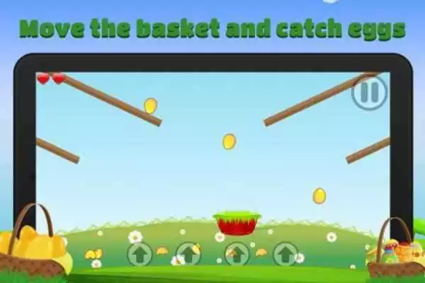 Play Eggs in a basket!