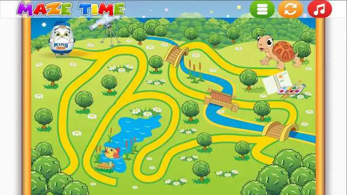 Play Eggs Time Mazes