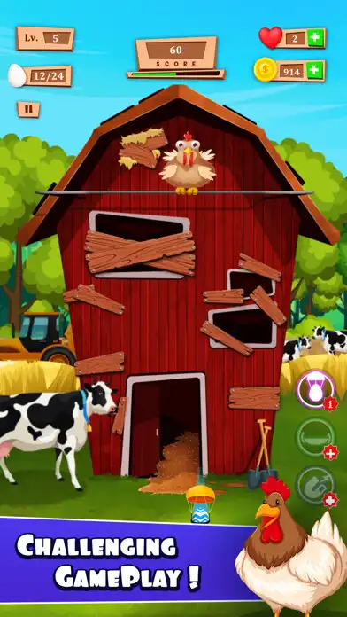 Play Egg Toss Boss as an online game Egg Toss Boss with UptoPlay