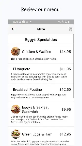 Play Eggys Diner as an online game Eggys Diner with UptoPlay
