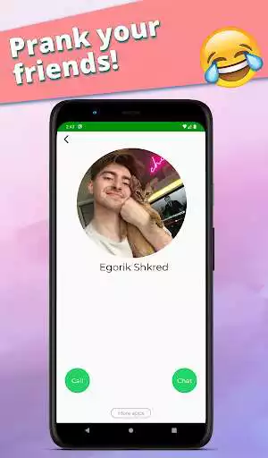 Play Egorik Shkred fake call and chat  and enjoy Egorik Shkred fake call and chat with UptoPlay