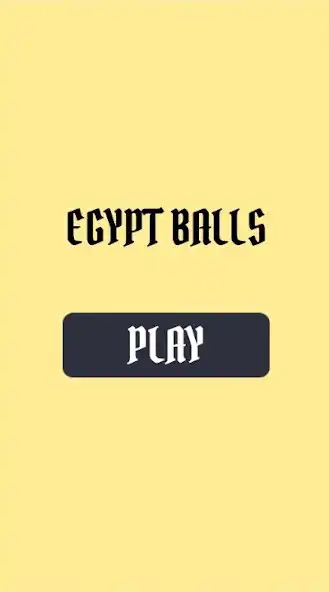 Play Egypt Balls as an online game Egypt Balls with UptoPlay
