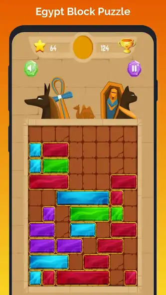 Play Egypt Block as an online game Egypt Block with UptoPlay