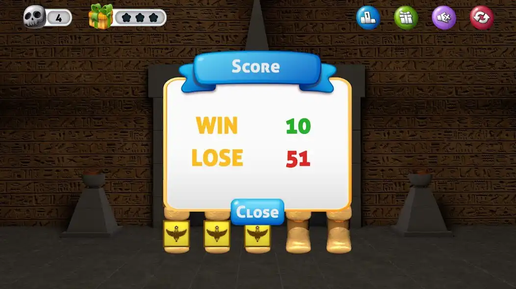 Play Egyptian Color Sort Puzzle as an online game Egyptian Color Sort Puzzle with UptoPlay