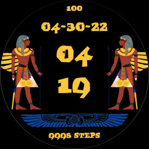 Play Egyptian Gods Gold Watchface as an online game Egyptian Gods Gold Watchface with UptoPlay