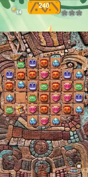 Play Egyptian Mayan Puzzle Blocks as an online game Egyptian Mayan Puzzle Blocks with UptoPlay