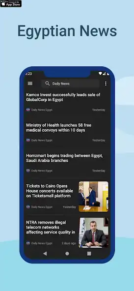 Play Egyptian News - English News  and enjoy Egyptian News - English News with UptoPlay