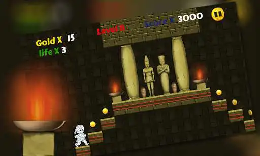 Play Egypt Mummy Run as an online game Egypt Mummy Run with UptoPlay