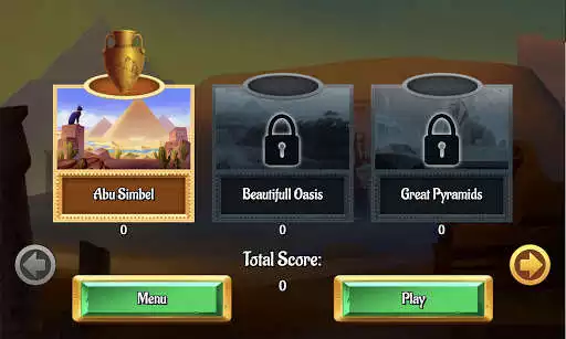Play Egypt Solitaire  and enjoy Egypt Solitaire with UptoPlay