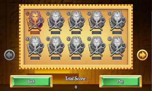 Play Egypt Solitaire as an online game Egypt Solitaire with UptoPlay