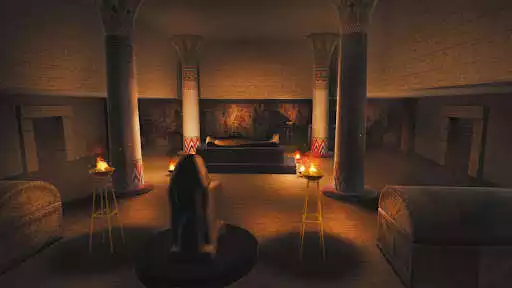 Play Egypt VR: Pyramid Tomb Adventure Game (Cardboard) as an online game Egypt VR: Pyramid Tomb Adventure Game (Cardboard) with UptoPlay