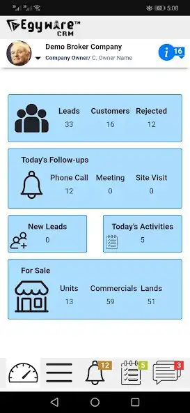 Play Egyware CRM Go! as an online game Egyware CRM Go! with UptoPlay