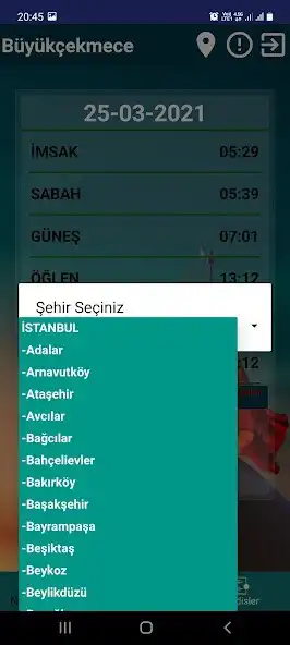 Play Ehlibeyt Namaz Vakitleri as an online game Ehlibeyt Namaz Vakitleri with UptoPlay