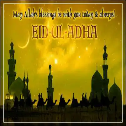 Play Eid Al-Adha Mubarak Wishes Cards  and enjoy Eid Al-Adha Mubarak Wishes Cards with UptoPlay