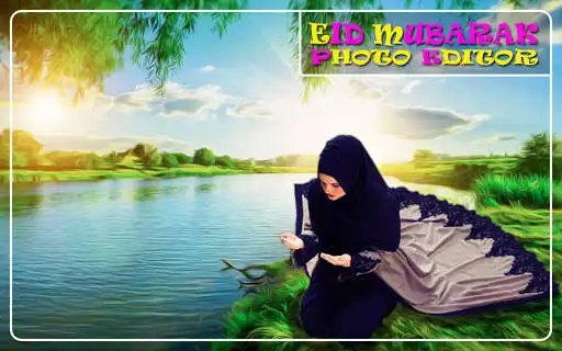 Play Eid Mubarak Photo Editor - allah photo frame  and enjoy Eid Mubarak Photo Editor - allah photo frame with UptoPlay