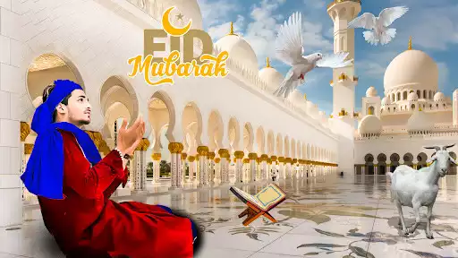 Play Eid Mubarak Photo Frame  and enjoy Eid Mubarak Photo Frame with UptoPlay