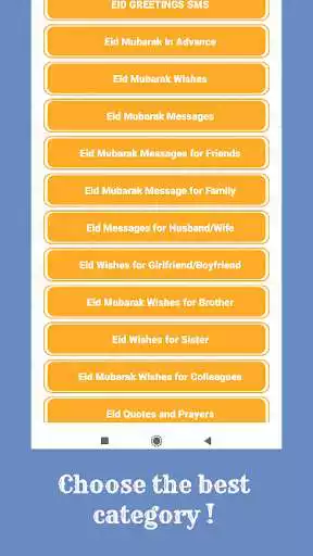 Play Eid sms apps - Send eid wishes and greetings as an online game Eid sms apps - Send eid wishes and greetings with UptoPlay