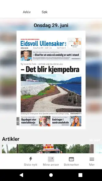 Play Eidsvoll Ullensaker Blad eAvis  and enjoy Eidsvoll Ullensaker Blad eAvis with UptoPlay