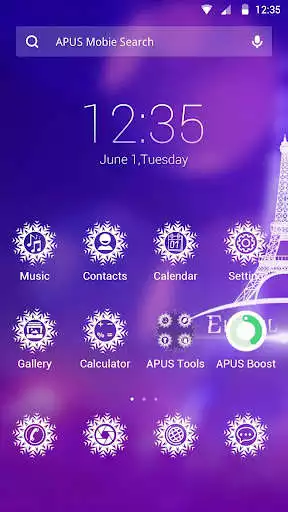 Play Eiffel Romance theme for APUS  and enjoy Eiffel Romance theme for APUS with UptoPlay