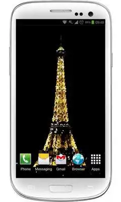 Play Eiffel Tower At Night LWP