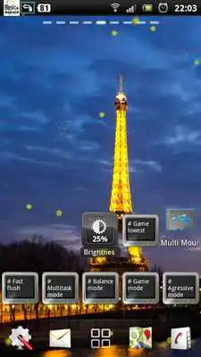 Play eiffel tower night lwp Play eiffel tower night lwp