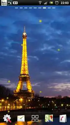 Play eiffel tower night lwp Play eiffel tower night lwp