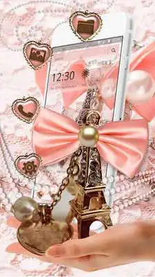 Play Eiffel Tower Orange Bow Theme