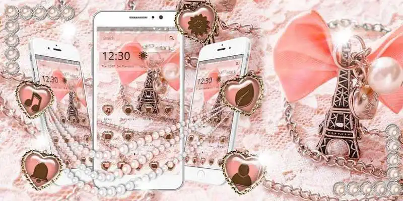Play Eiffel Tower Orange Bow Theme