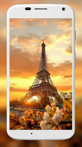 Play Eiffel Tower Wallpaper as an online game Eiffel Tower Wallpaper with UptoPlay
