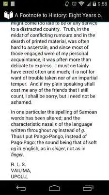 Play Eight Years in Samoa