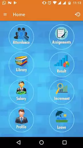 Play EIMS - My School App (Staff) as an online game EIMS - My School App (Staff) with UptoPlay