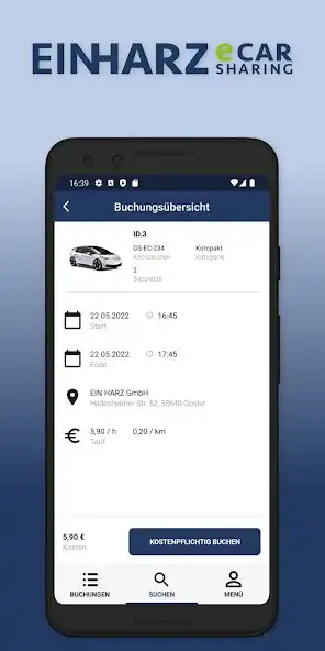 Play EIN HARZ-eCarSharing  and enjoy EIN HARZ-eCarSharing with UptoPlay