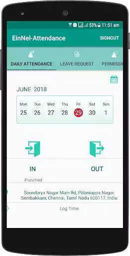 Play EinNel Attendance as an online game EinNel Attendance with UptoPlay