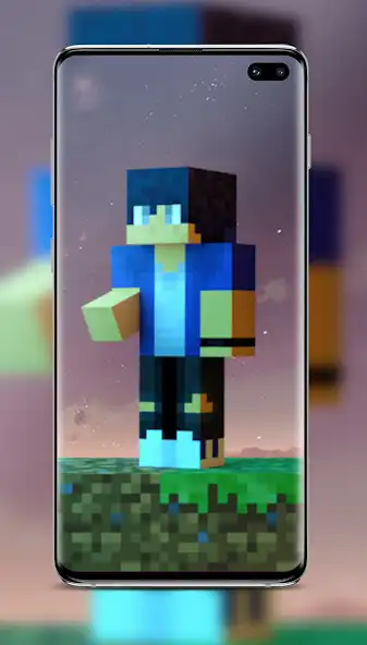 Play Ein Skin for Minecraft as an online game Ein Skin for Minecraft with UptoPlay