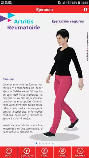 Play Ejercicios Artritis Reumatoide as an online game Ejercicios Artritis Reumatoide with UptoPlay