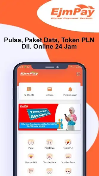 Play EjmPay Lite - Pulsa, Paket Dat as an online game online EjmPay Lite - Pulsa, Paket Dat with UptoPlay Play EjmPay Lite - Pulsa, Paket Dat as an online game EjmPay Lite - Pulsa, Paket Dat with UptoPlay