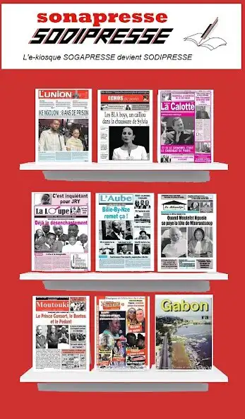 Play e-Kiosque SOGAPRESSE as an online game e-Kiosque SOGAPRESSE with UptoPlay