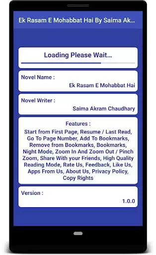 Play Ek Rasam E Mohabbat Hai By Saima Akram Urdu Novel  and enjoy Ek Rasam E Mohabbat Hai By Saima Akram Urdu Novel with UptoPlay